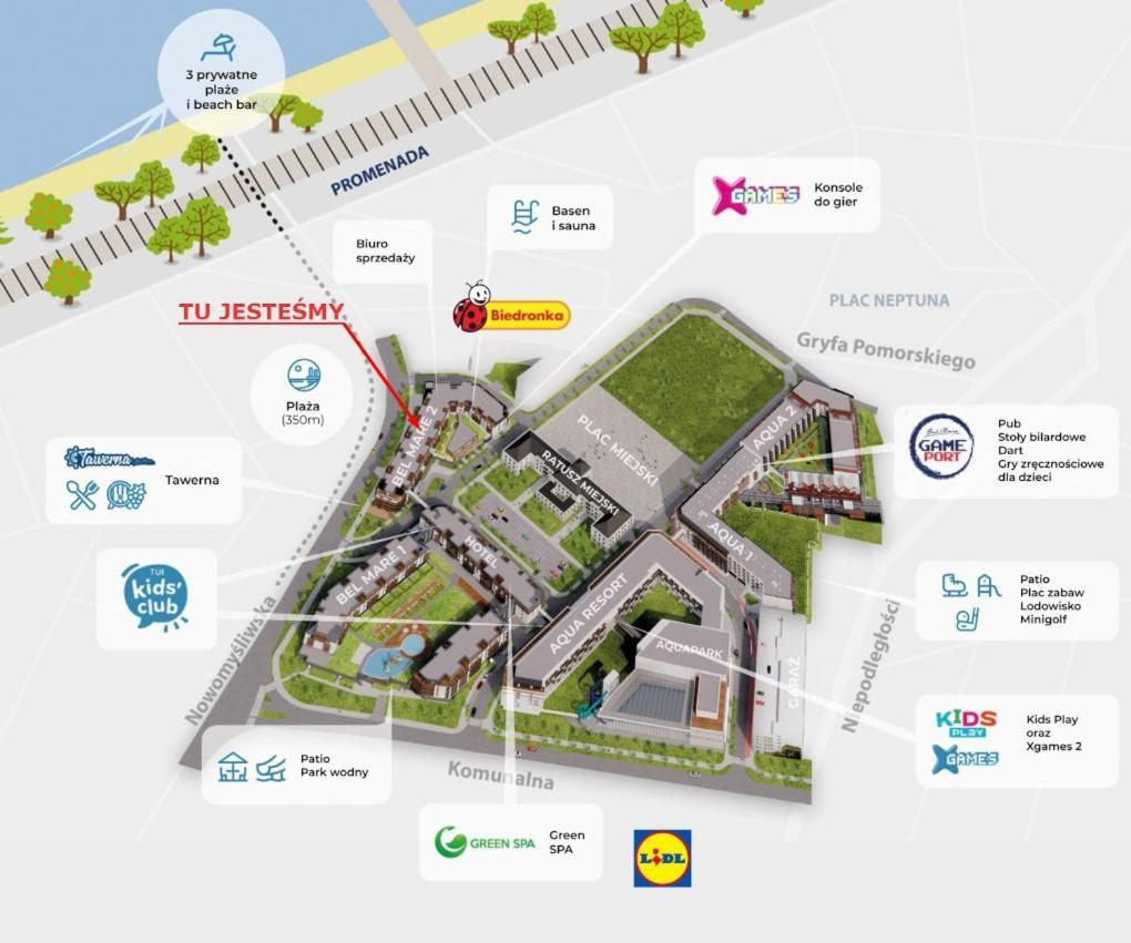 Apartament Bel Mare D 411 Miedzyzdroje Εξωτερικό φωτογραφία
